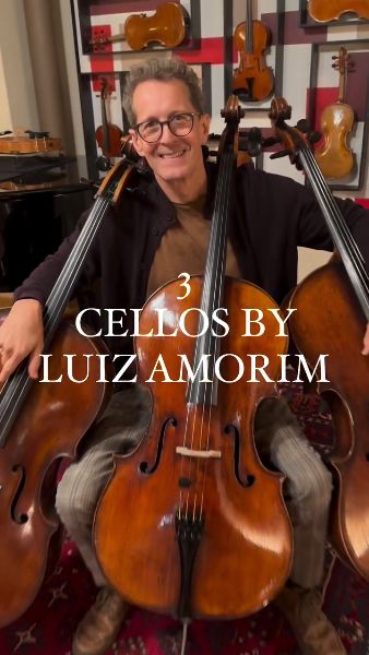 3 Luiz Amorim cellos. Hear the model comparison with Antonio Papetti!